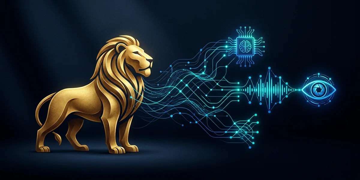 Najlepsze kampanie martech na Cannes Lions -- złoty lew i technologia AI, data, eye-tracking